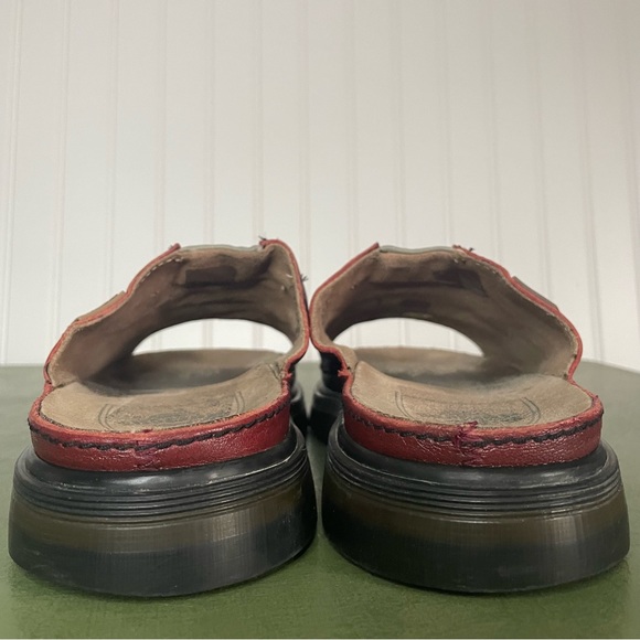 VTG England Dr Martens Two Tone Slip On Sandals/Slides/Clogs #5A16 - Picture 5 of 10